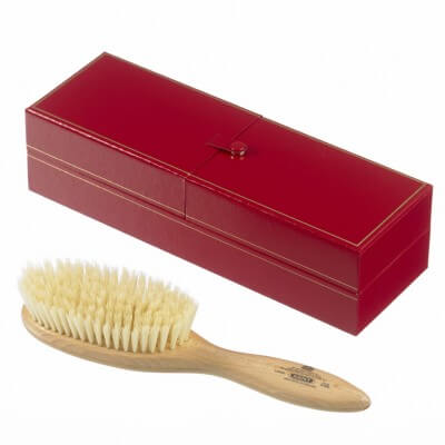 Kent Handmade Oval Beechwood and Satinwood Soft Bristle Brush – King & I  Soap